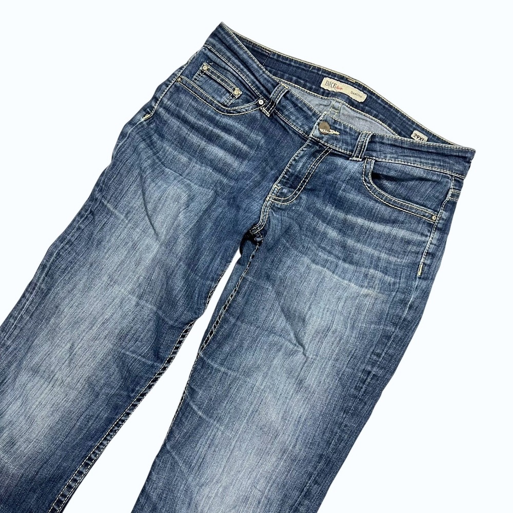 BKE Dakota Bootcut Jeans Womens 29XL Medium Wash Low Rise Stretch Denim